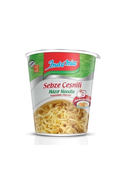 Indomıe Bardak Sebzeli Noodle 60 Gr ürün görseli 1