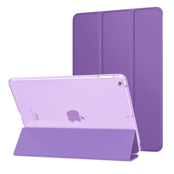 iPad 9.7 (2017) Standlı Smart Cover Tablet Kılıf - Resim 7