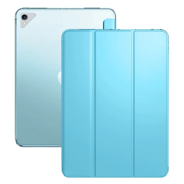 iPad Pro 10.5 inç Standlı Smart Cover Tablet Kılıf - Resim 5