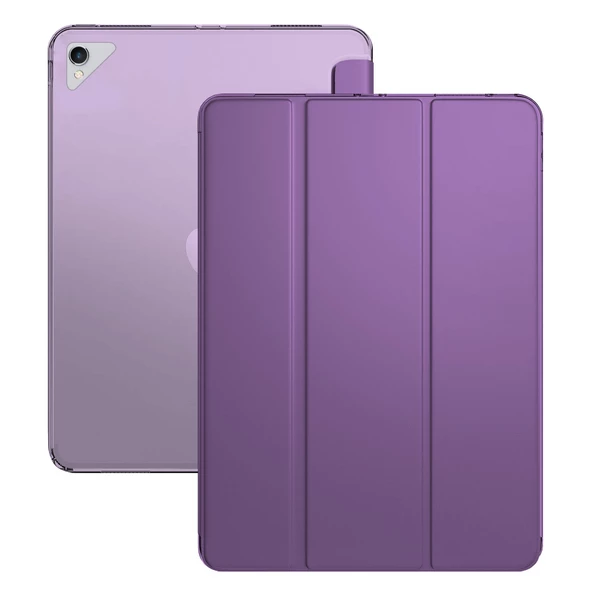 iPad Pro 10.5 inç Standlı Smart Cover Tablet Kılıf - Resim 6