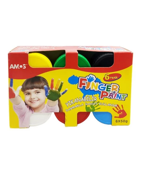 Amos Parmak Boyası 6lı ürün görseli 1