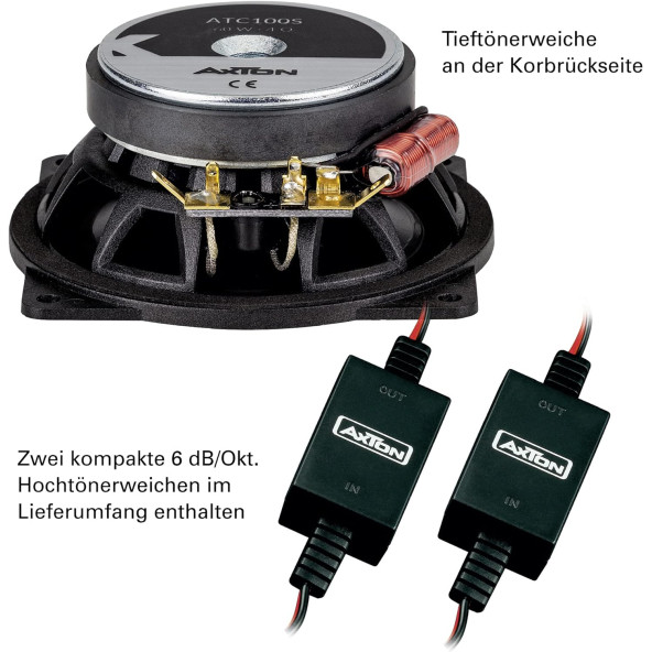 Axton ATC-100S    10cm Oto Hoparlör - Resim 4