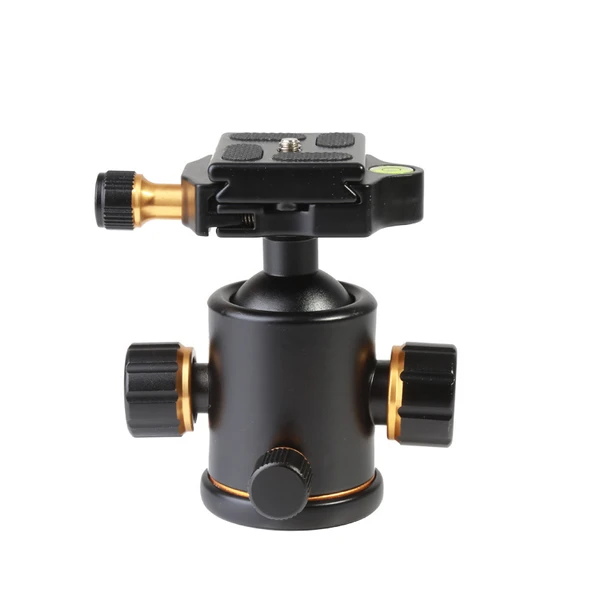 GDX BALL-01 Tripod İçin 360 Derece Top Kafa Metal Gövde Kompakt Ball Head Aparatı ürün görseli 1