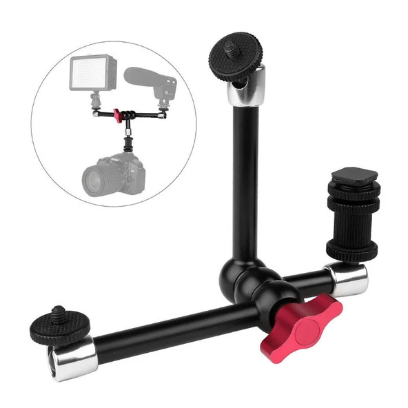 GDX MGC-03 Magic Arm Profesyonel Monitör LED Işık ve Aksesuar Sabitleme Kolu ürün görseli 1