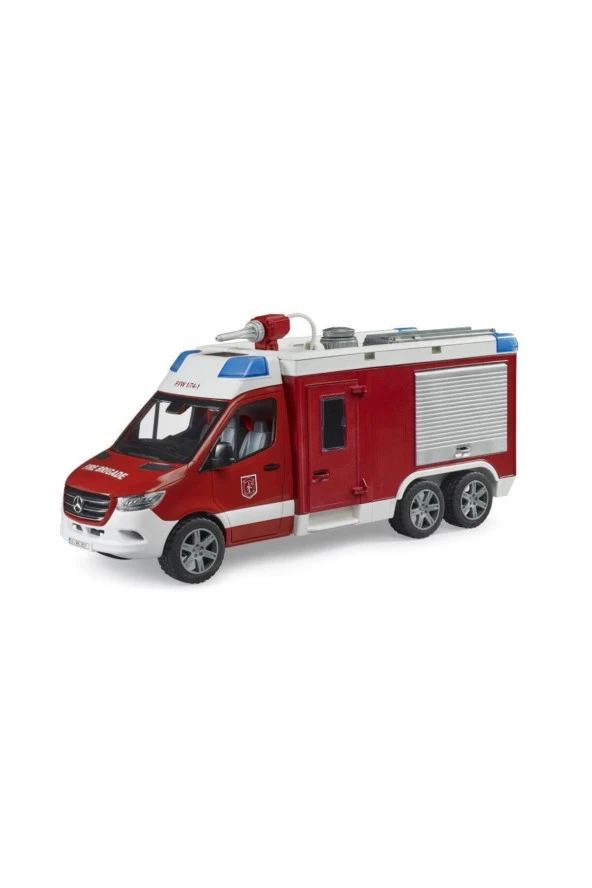 BRUDER 2680 BENZ SPRINTER MERDIVENLI İTFAIYE ARACI - Resim 3