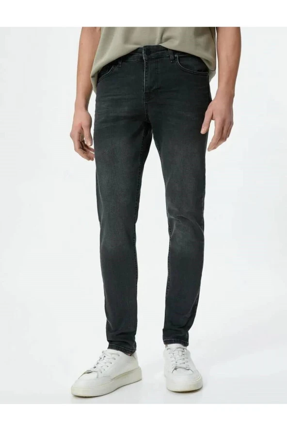 Skinny Fit Kot Pantolon - Michael Jean ürün görseli 1