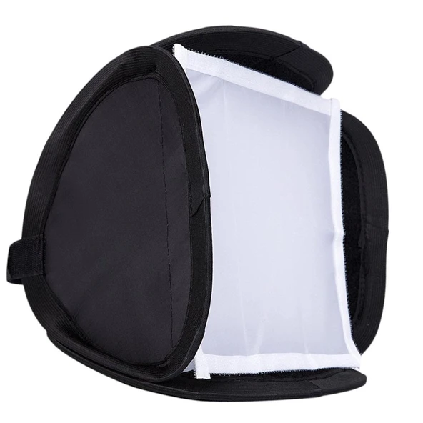 GDX BW23 Tepe Flaş Softbox 23 cm Katlanabilir Taşınabilir Işık Yumuşatıcı Difüzör ürün görseli 1