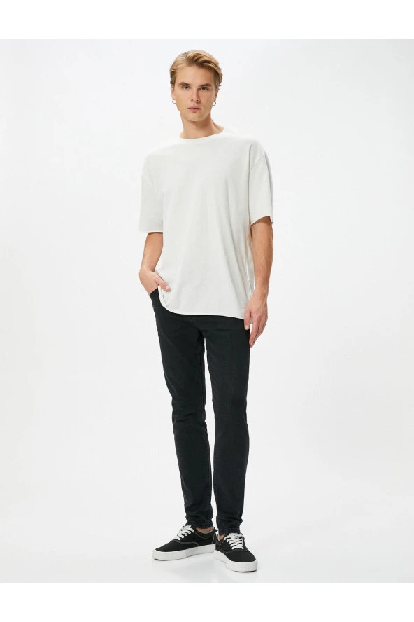 Skinny Fit Kot Pantolon - Michael Jean ürün görseli 1