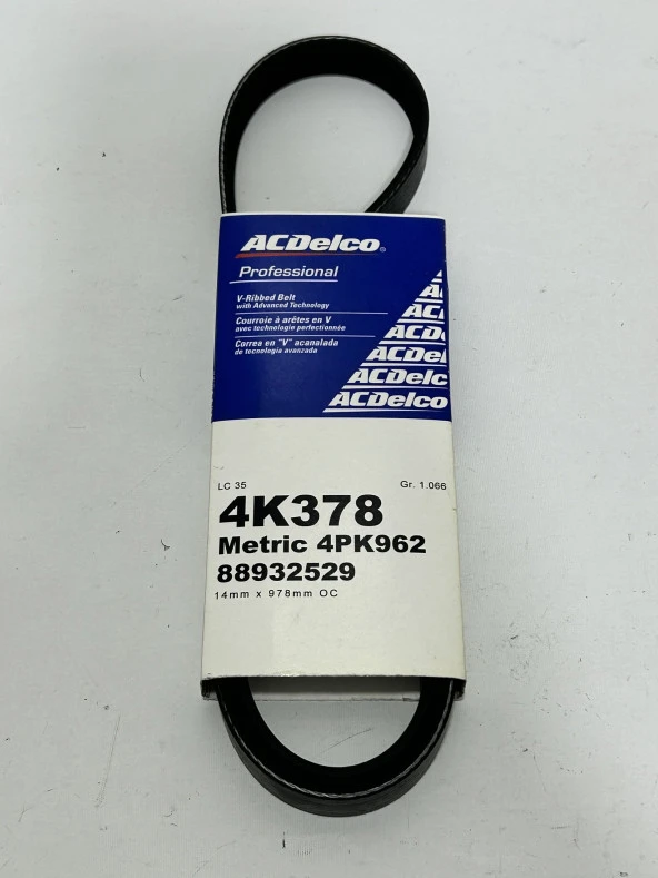 ACDelco 4K378 V Kayış 88932529 - Resim 4