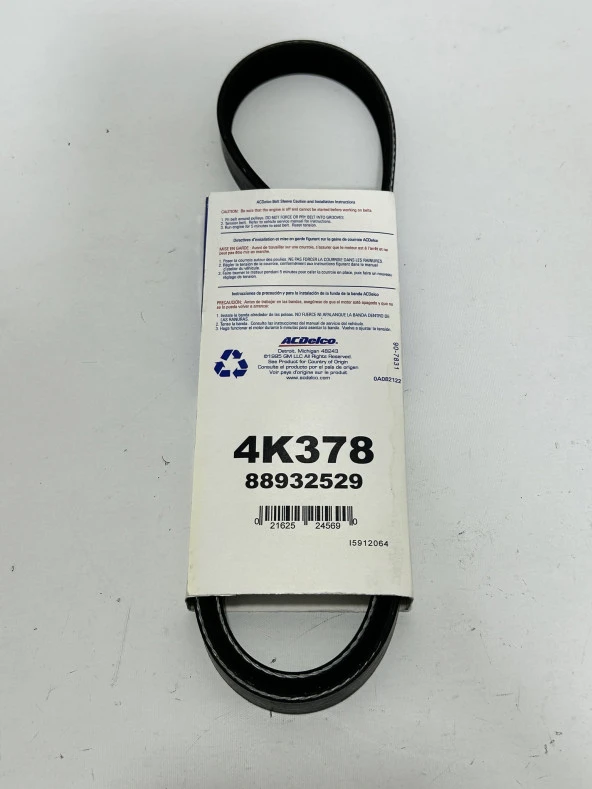 ACDelco 4K378 V Kayış 88932529 - Resim 6