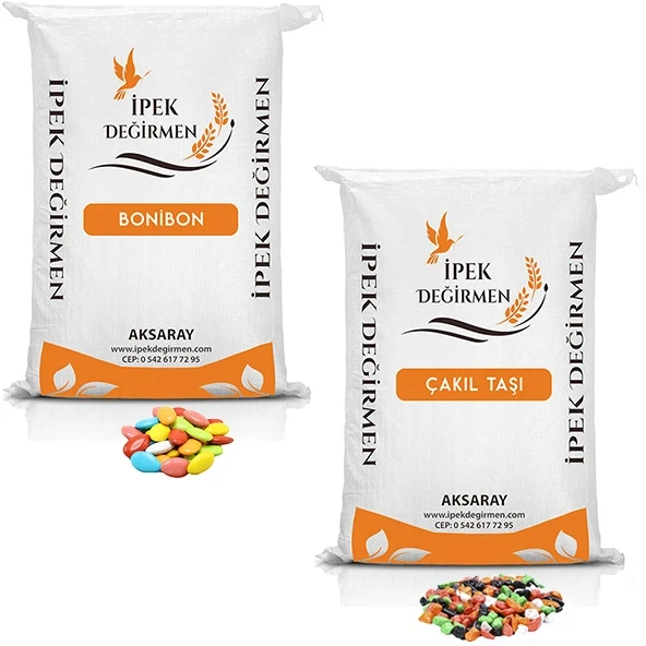 İpek Değirmen Bonibon Çikolata Çakıl Taşı Şekerleme Paketi 1 Kg ürün görseli 1