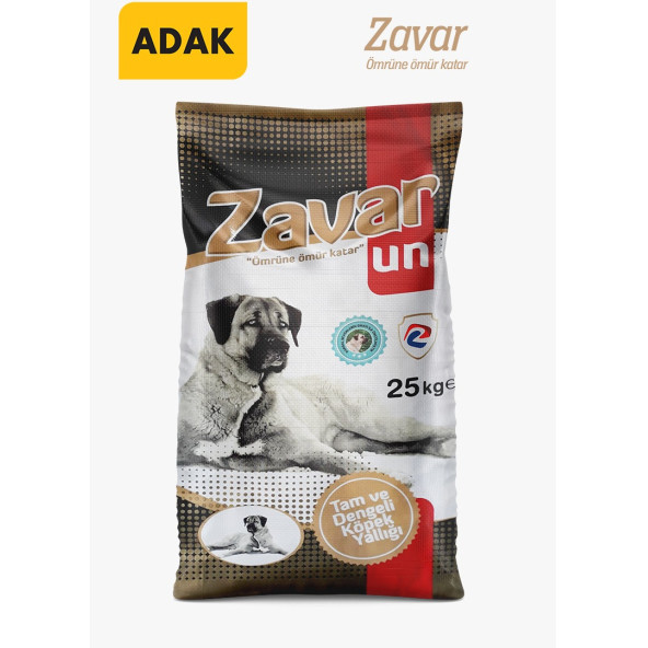 ZAVAR 25 KG YALLIK KÖPEK KEMİK UNU ürün görseli 1