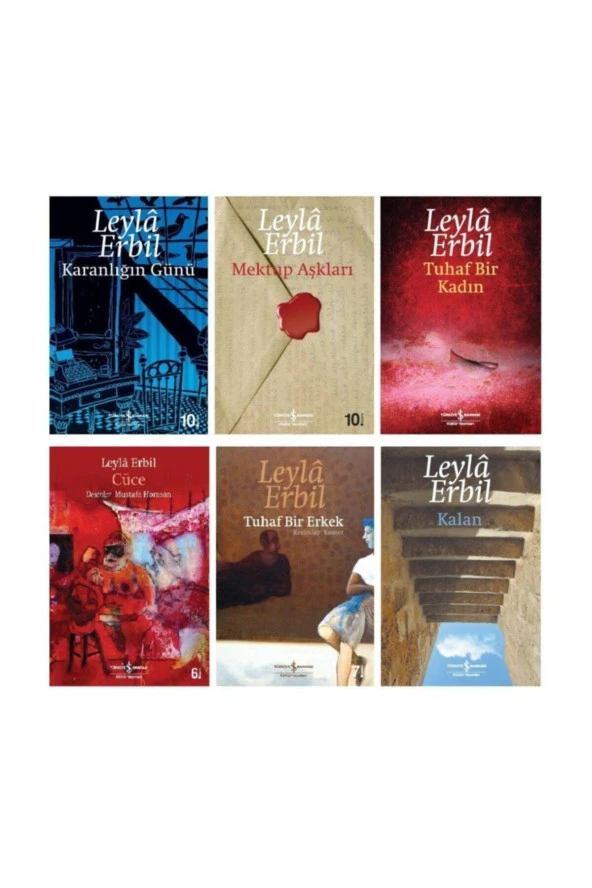 Leyla Erbil Roman Seti 6 Kitap ürün görseli 1