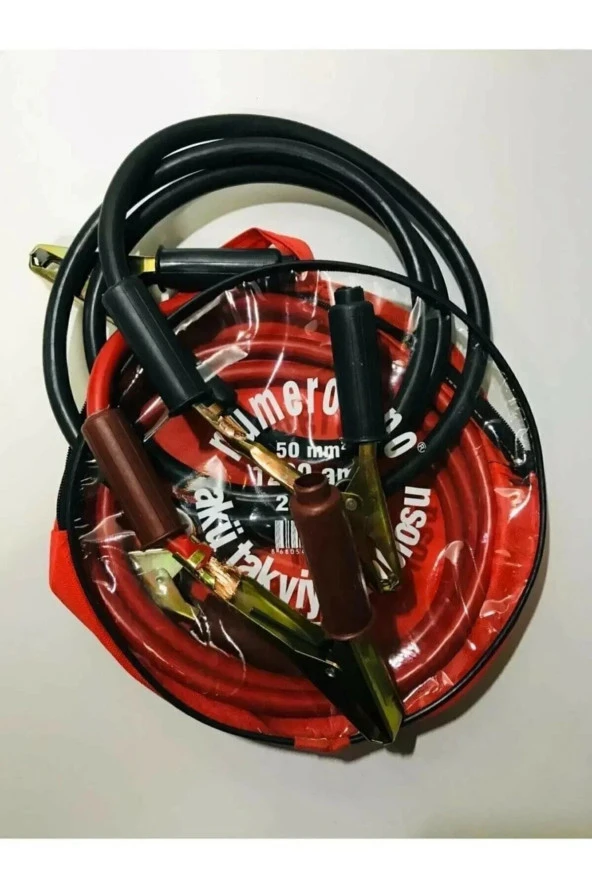 Akü Takviye Kablosu 1200 Amp-50 mm Kablo Kesiti ürün görseli 1
