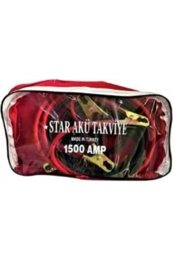 Akü Takviye Kablosu 1500 Amper (çantalı) - Resim 3