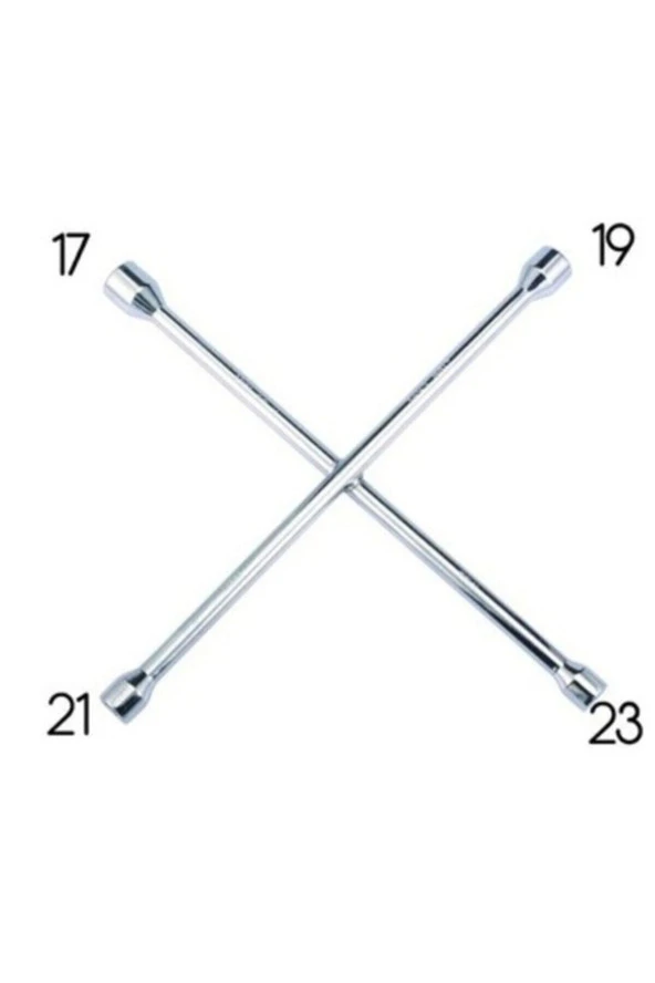 Bijon Sökme Anahtarı 17-19-21-23 Mm 4lü Kriko Bijon Lastik Sökme Takma ürün görseli 1