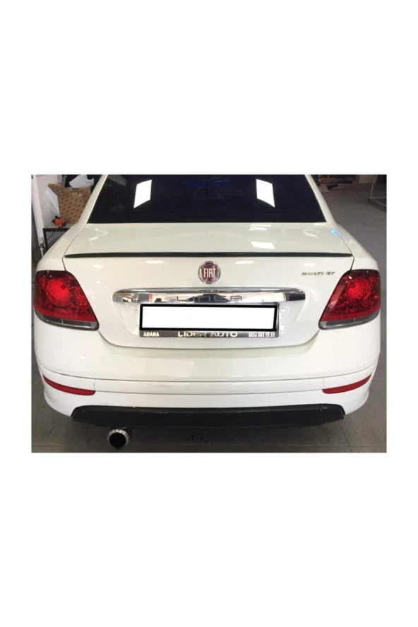 Spoiler Fiat Linea Bagaj Üzeri Çıta - Spoiler Pianoblack - Parlak Siyah + Çift Taraflı Bantlı ürün görseli 1