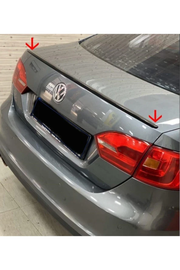 Spoiler Volkswagen 2012+ Bagaj Üzeri Çıta - Spoiler Pianoblack - Parlak Siyah + Çift Taraflı Bantlı ürün görseli 1