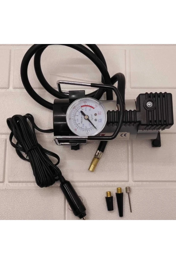 Hava Kompresörü Lastik Pompası 12v 150psı - Resim 2