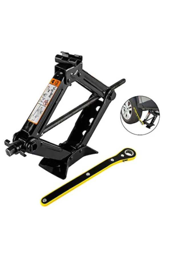 Otomatik Kollu Scissor Jack Makaslı Mekanik Kriko 1,5 Ton ürün görseli 1