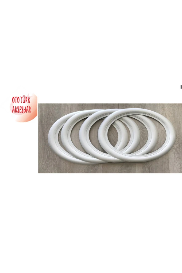 Beyaz Lastik Yanağı 4 lü Set 17.5 inç ürün görseli 1