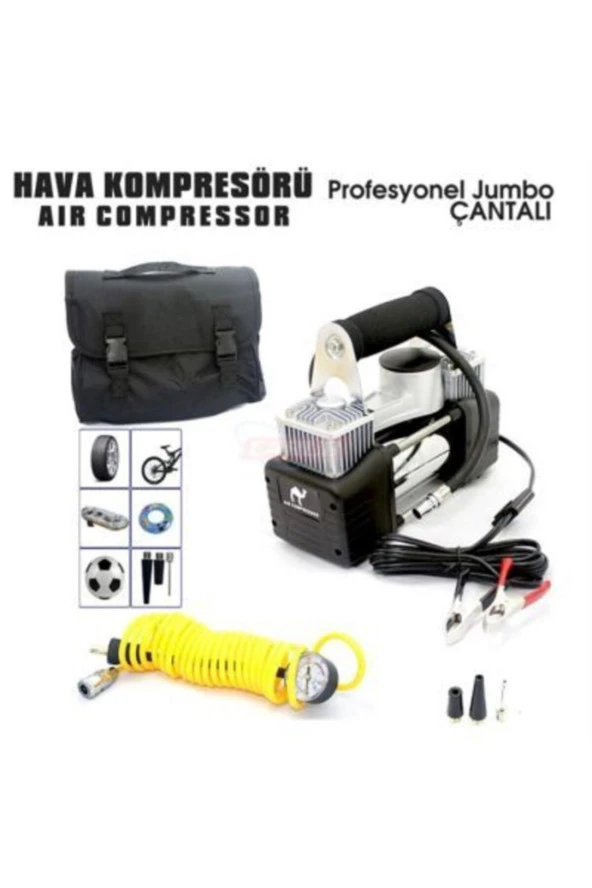 Hava Kompresörü Jumbo Çift Piston Profesynl ürün görseli 1
