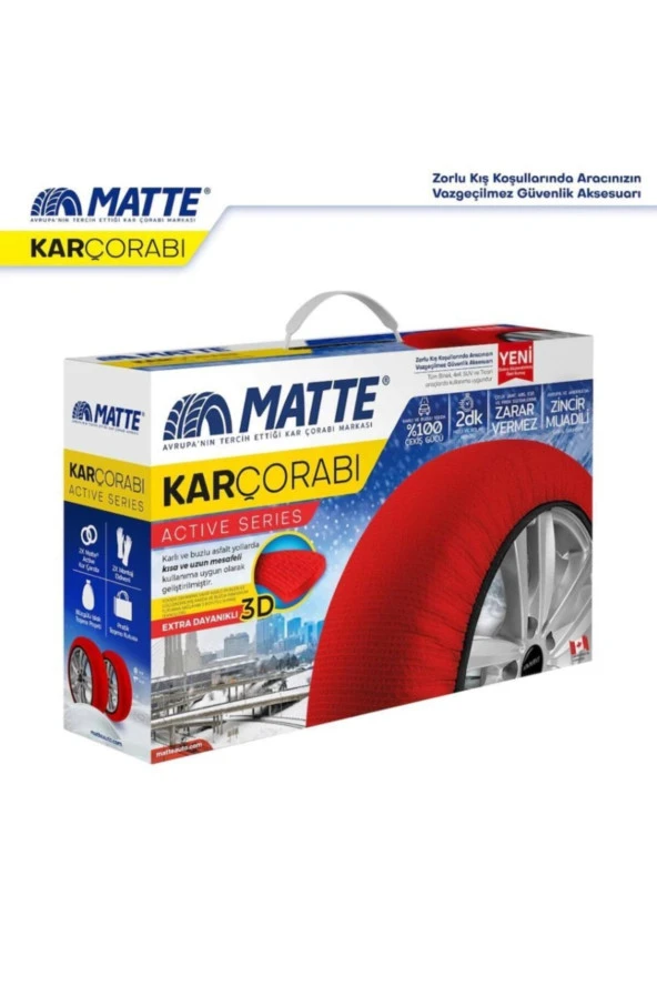 Kar Çorabı - Active - 205 55 R16 Medıum ürün görseli 1