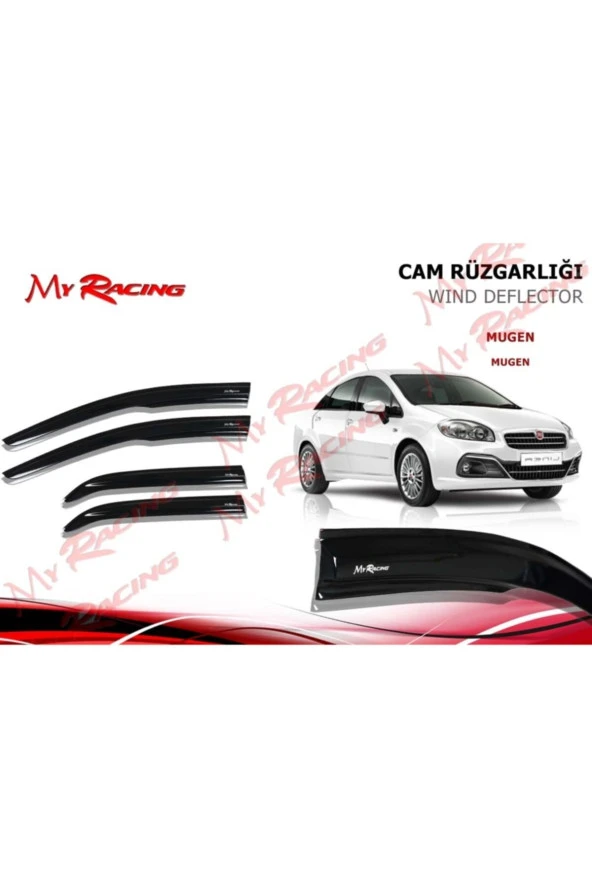 Fıat Linea Cam Rüzgarlığı 4lü ürün görseli 1