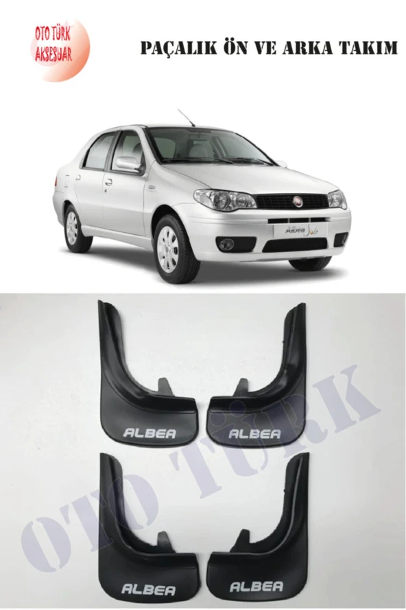 Fiat Albea Paçalık Ön-arka Takım Tozluk Çamurluk ürün görseli 1