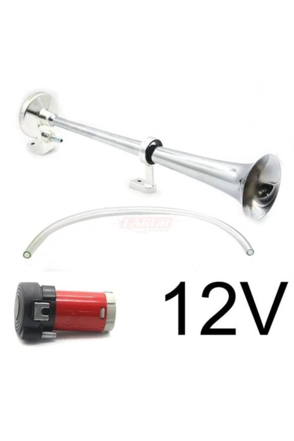 Marine Korna Krom Tekli Motorlu 12v ürün görseli 1