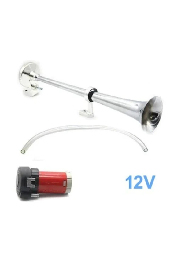 Gecko Gemi-tır Marine Korna 12v Nikelaj-krom ürün görseli 1