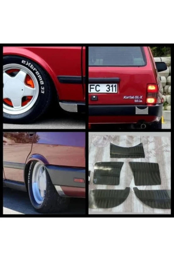 Tofaş Laz Paçalık 5 Parça Krom Set ürün görseli 1