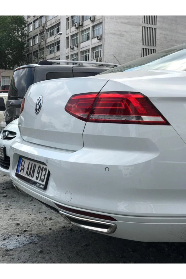 Passat B8 Uyumlu Krom Egzos Ucu ürün görseli 1