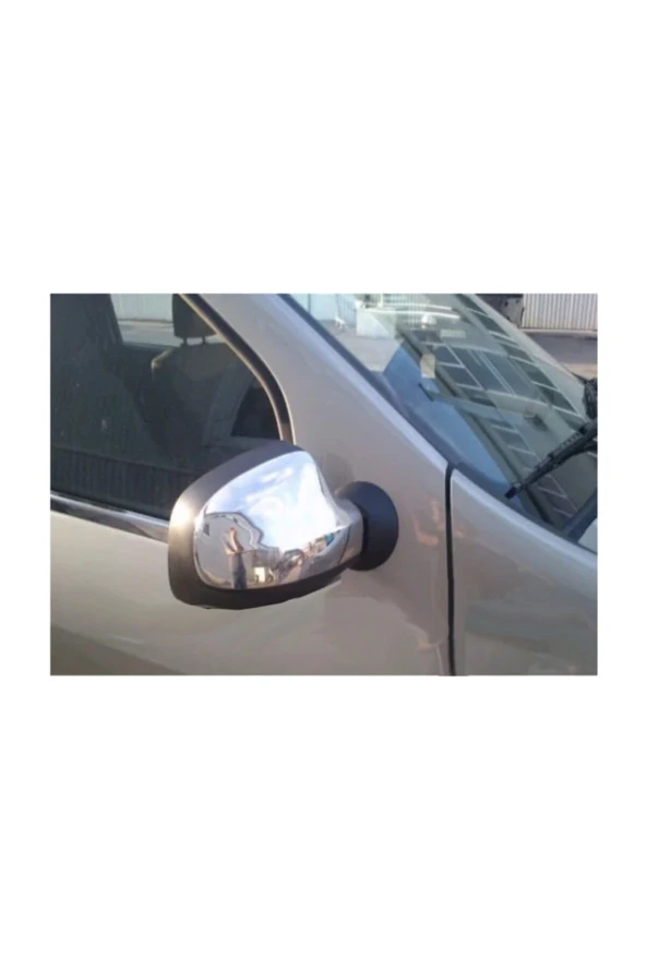 Dacia Duster Krom Ayna Kapağı 2 Parça 2012-2018 Model Paslanmaz Çelik ( Yarım Model ) ürün görseli 1