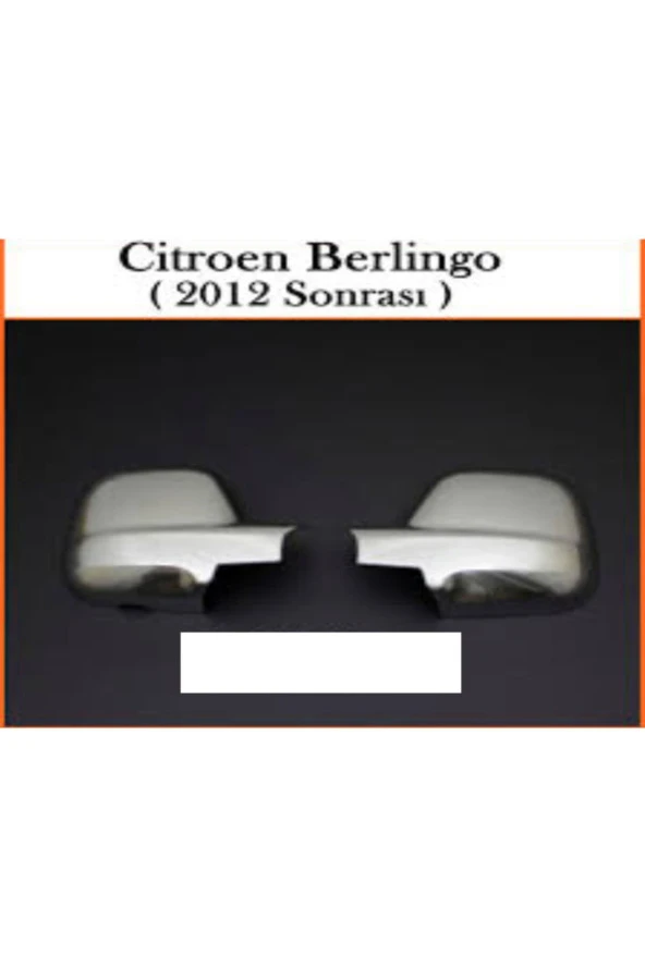 Citroen Berlingo Abs Krom Ayna Kapağı 2 Parça 2012 Sonrası ürün görseli 1