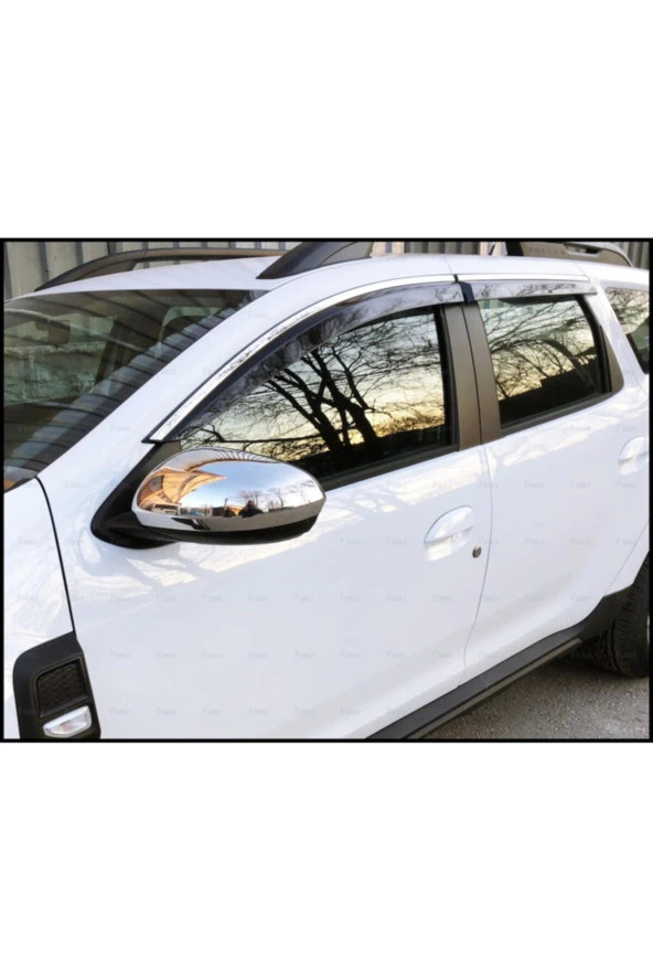 Dacia Duster Ayna Kapağı Krom 2 Parça 2018 + - Resim 3