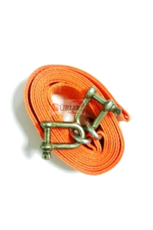 Çeki Halatı 3 Ton (Çekme Halatı) Kumaş Metal Kancalı 3 Metre ürün görseli 1