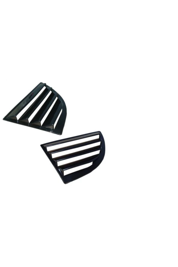 Honda Civic Fd6 Kelebek Cam Vizör Rüzgarlık 2006-2011 Parlak Siyah ürün görseli 1