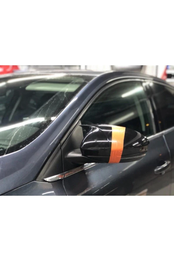 Piano Black Renault Megane 4 Yarasa Batman Ayna Kapağı ürün görseli 1