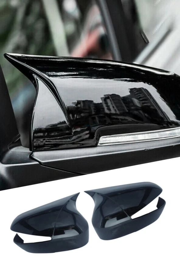 Renault Clıo 4 Batman Ayna Kapağı 2012-2019 Jet Black ürün görseli 1
