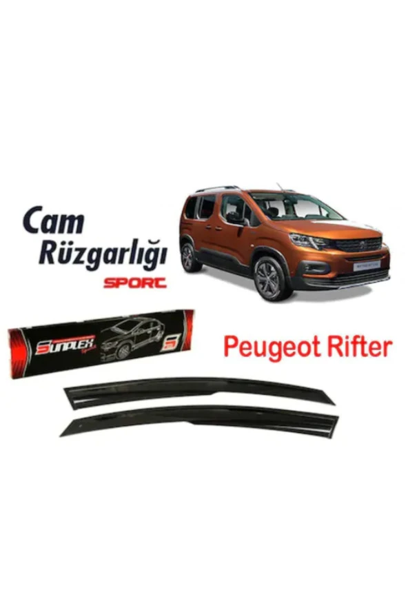 Peugeot Rifter Mugen Cam Rüzgarlığı Ön 2li Sunplex A+ Kalite ürün görseli 1