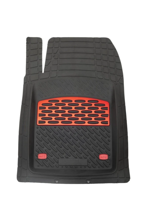 Uyumlu Safir Ford Focus 1 1998-2004 Krom Kırmızı Derin Havuzlu 3d Paspas. ürün görseli 1