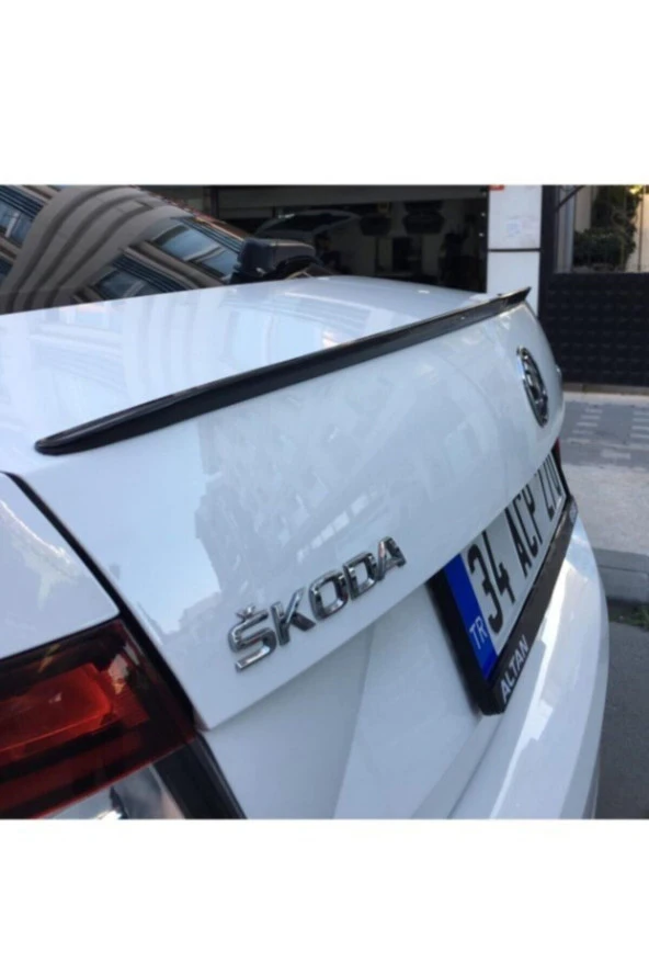 Skoda Octavia Bagaj Üstü Spoiler Piano Black Enjeksiyon Baskı 2013-2019 ürün görseli 1
