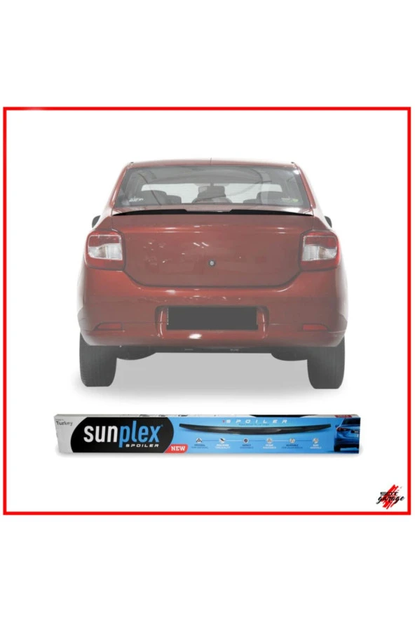 Renault Symbol Sunplex Spoiler Piano Black ürün görseli 1