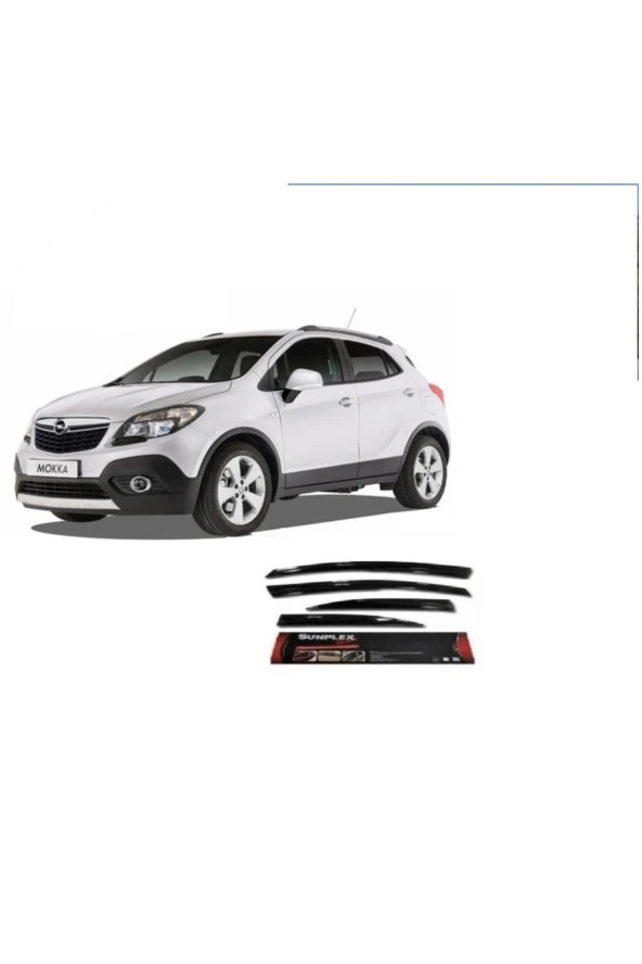 Opel Mokka Mugen Cam Rüzgarlığı 2013 Ve Sonrası Ön-Arka Sunplex ürün görseli 1