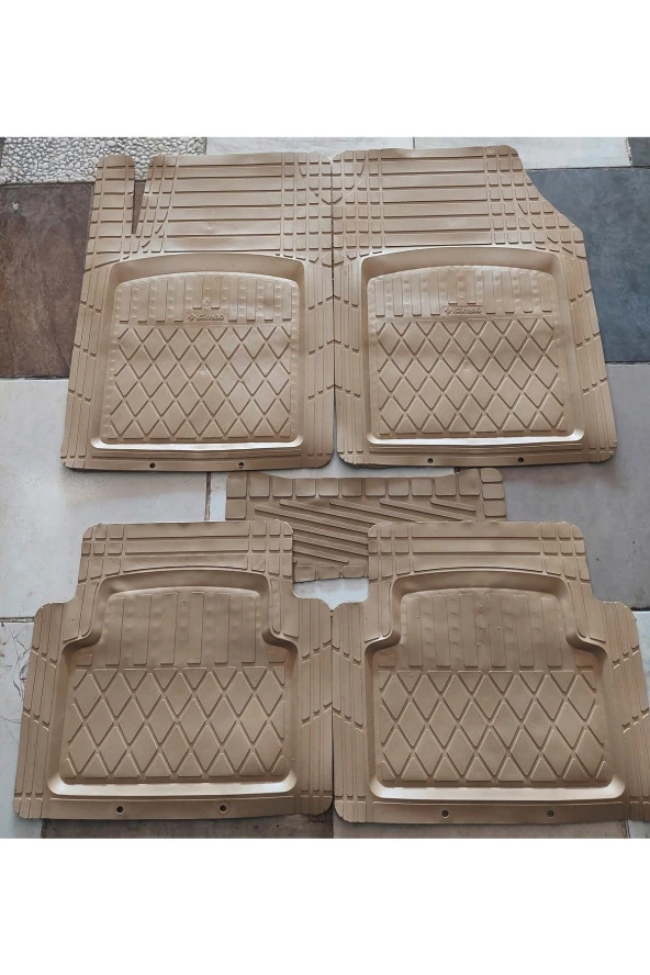 Bej Renk 3d Universal Havuz Paspas - Resim 2