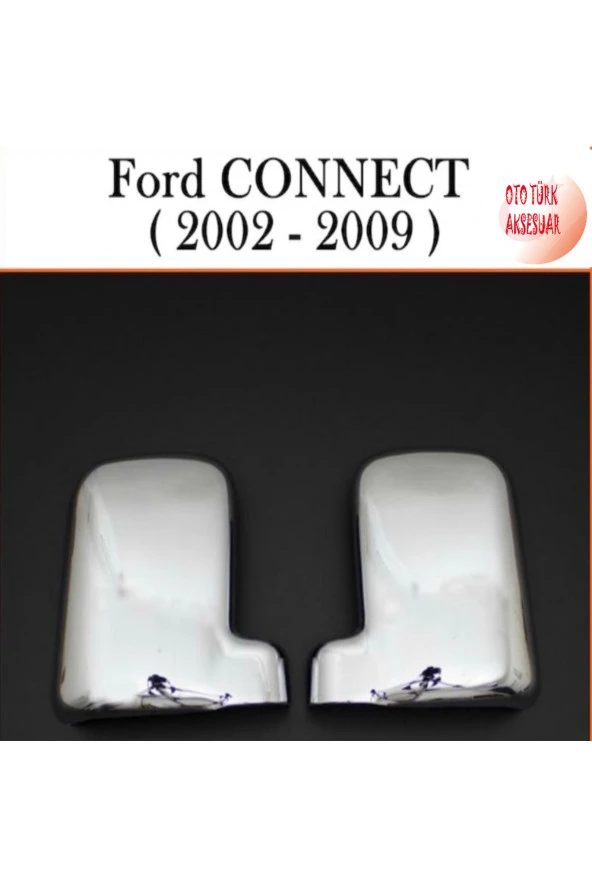 Ford Tourneo Connect Krom Ayna Kapağı 2001-2009 Sağ Sol 2 Parça ürün görseli 1