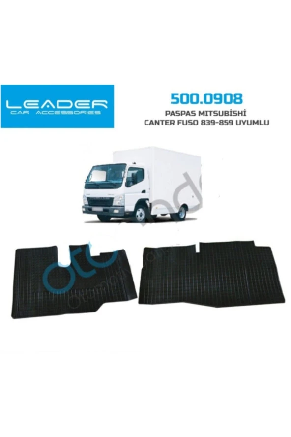 Mitsubishi Fuso Canter 839-859 Uyumlu Kamyonet Kauçuk Rulo Paspas ürün görseli 1