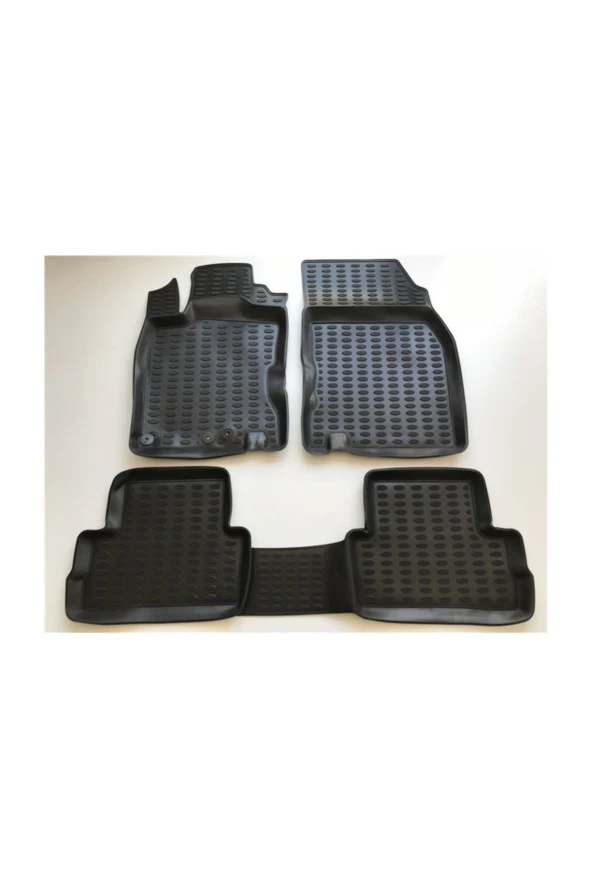 Nissan Qashqai Visia 3d Havuzlu Paspas 2014-2020+bagaj Havuzu 3d Ikili Set ürün görseli 1