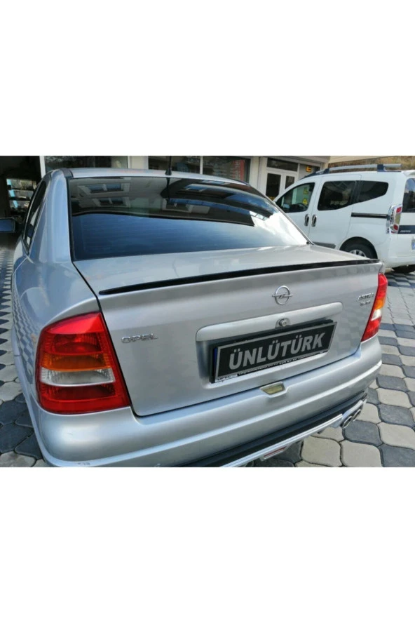 Opel Astra G Bagaj Üstü Spoiler Piano Black Parlak Siyah ürün görseli 1